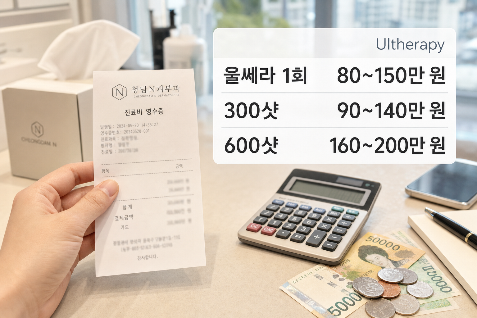 강남 피부과 울쎄라 가격과 리프팅 효과 기간