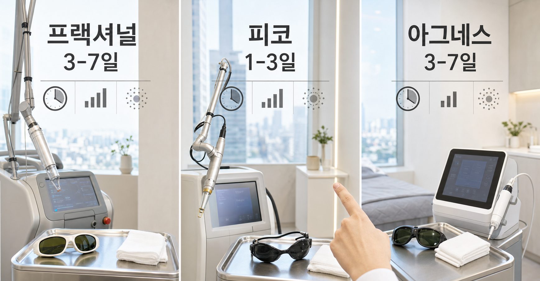 강남 여드름 레이저 종류별 효과와 회복 기간 비교