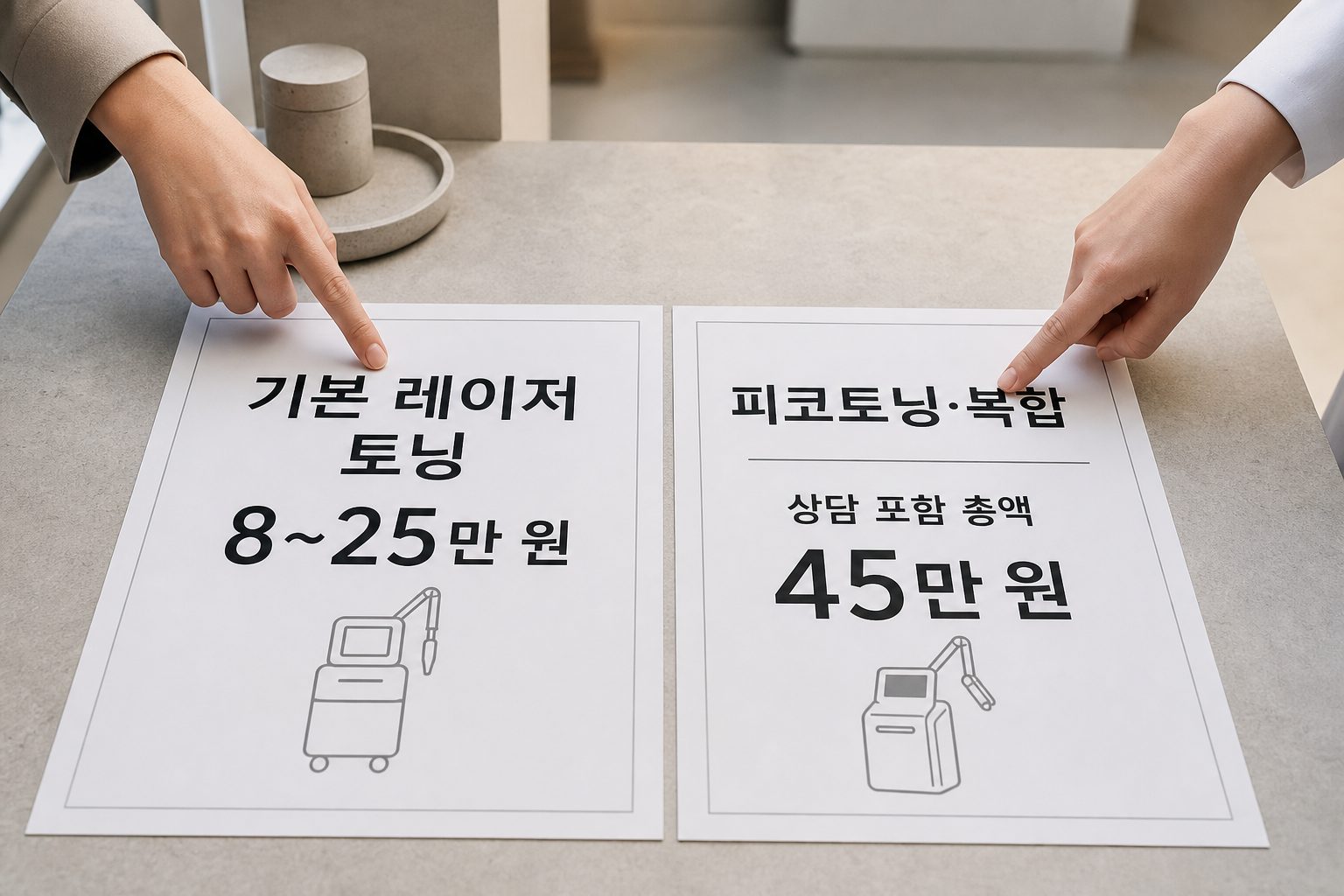 강남 피부과 레이저 토닝 가격 종류별 실시간 비교와 확인법