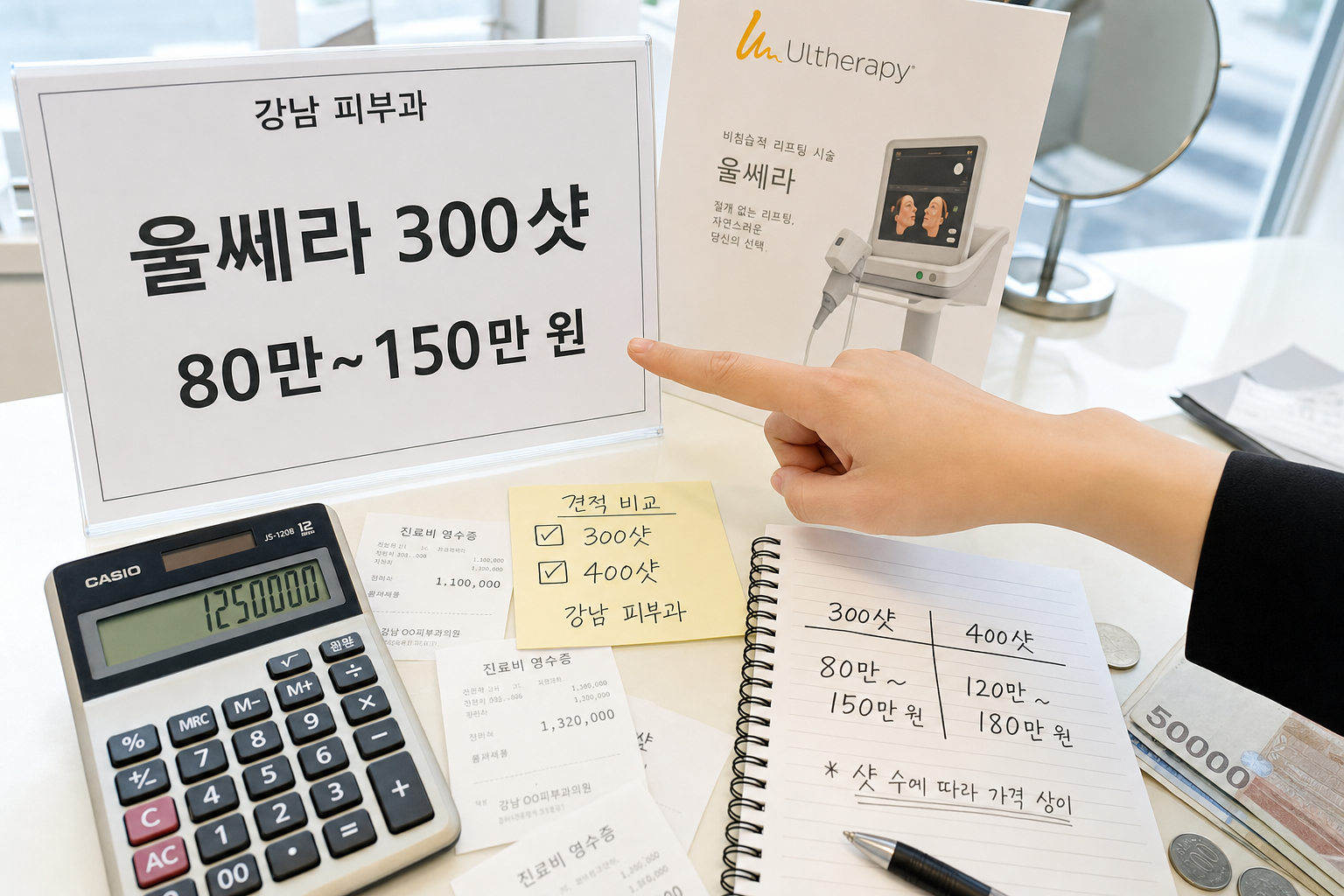 울쎄라 가격과 300샷 리프팅 효과 기간